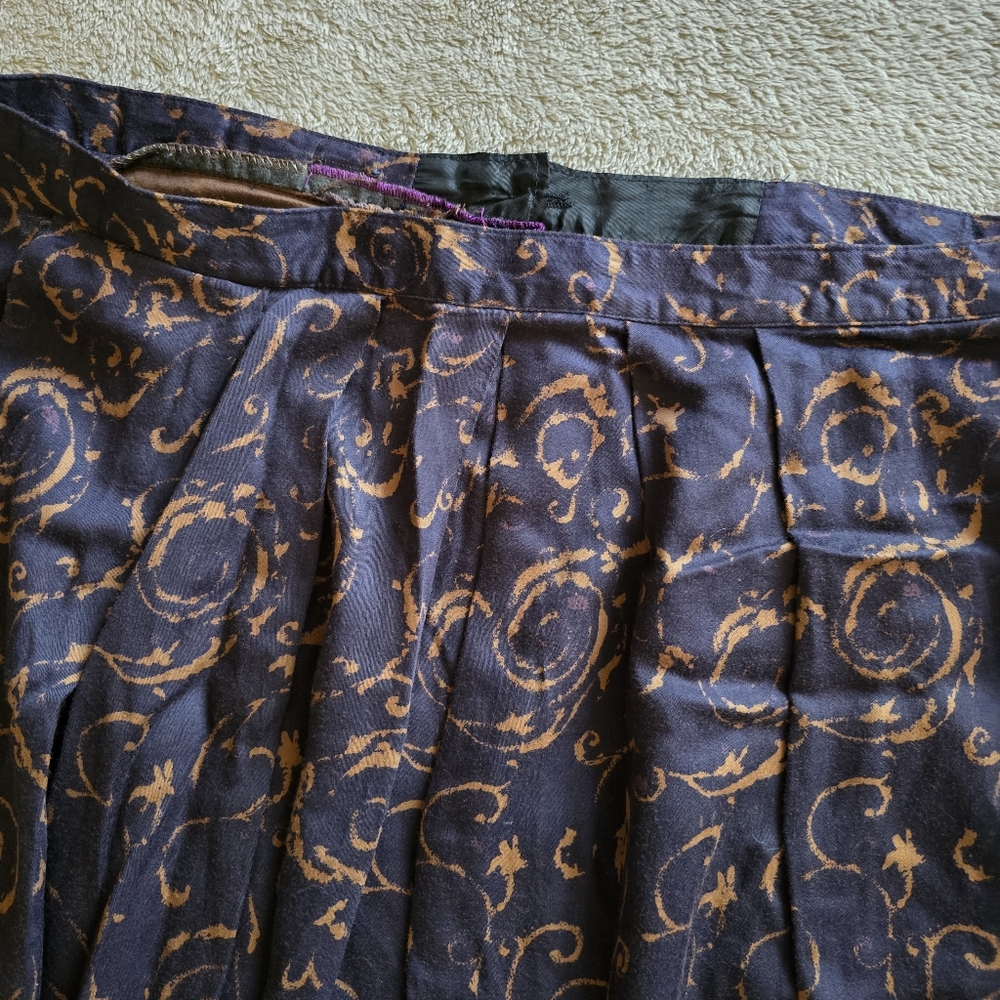 Vintage Radmilla II Rayon Midi Skirt - Picture 7 of 13